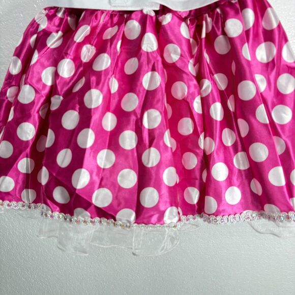 Disney Mickey and Friends Spirit Halloween Store Minnie Mouse Costume 3-4T Pink - Picture 6 of 9